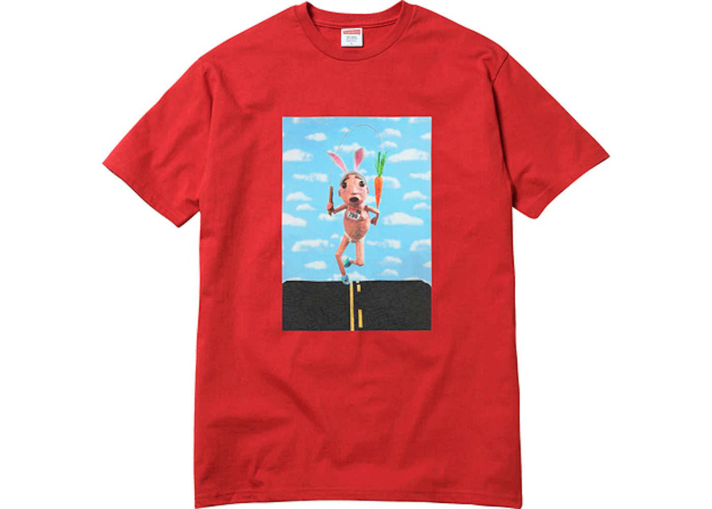 Supreme Mike Hill Runner Tee Red