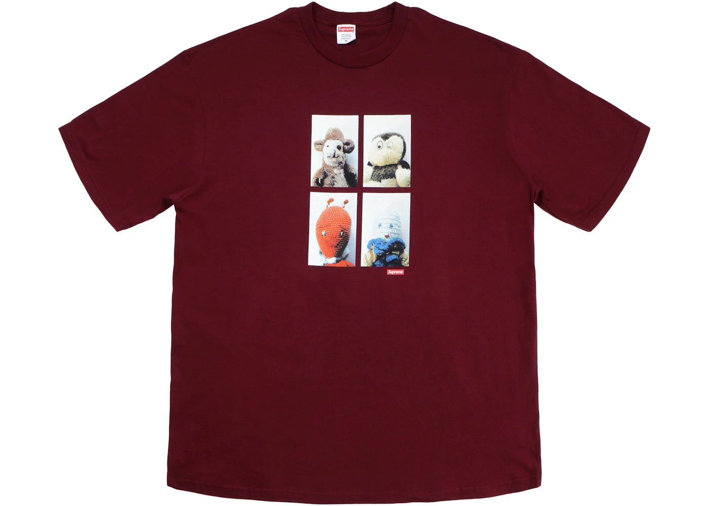 Supreme Mike Kelley AhhYouth! Tee Burgundy
