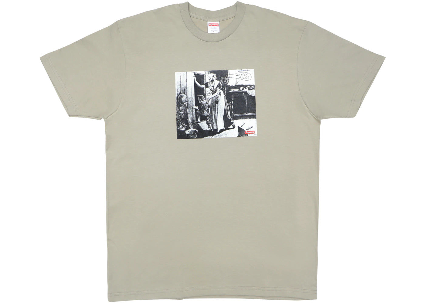 Supreme Mike Kelley Hiding From Indians Tee Clay