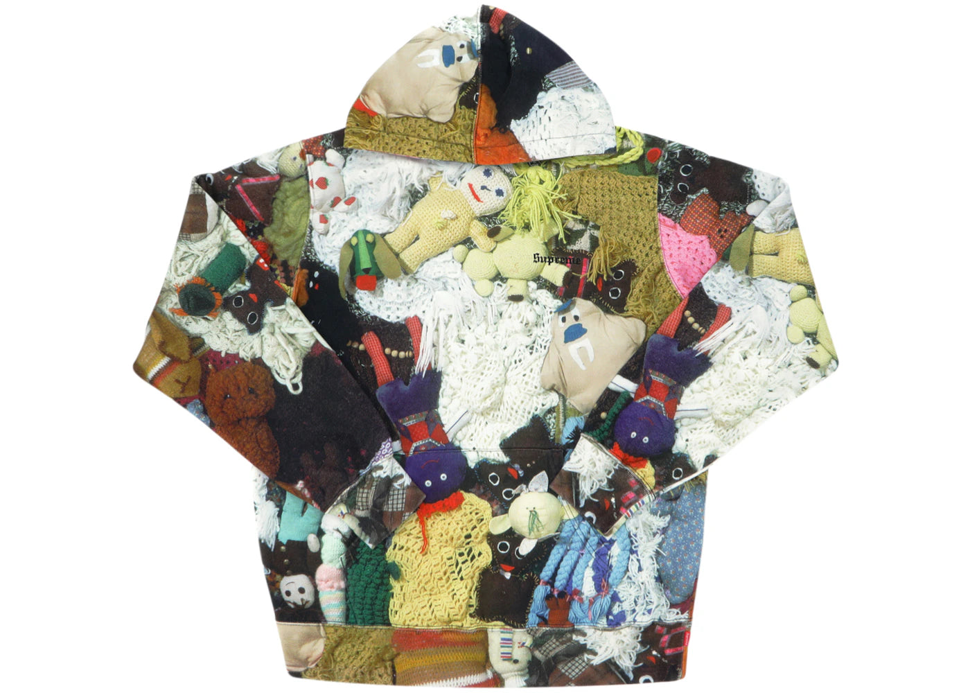 Supreme Mike Kelley More Love Hours Than Can Ever Be Repaid Hooded Sweatshirt Multicolor