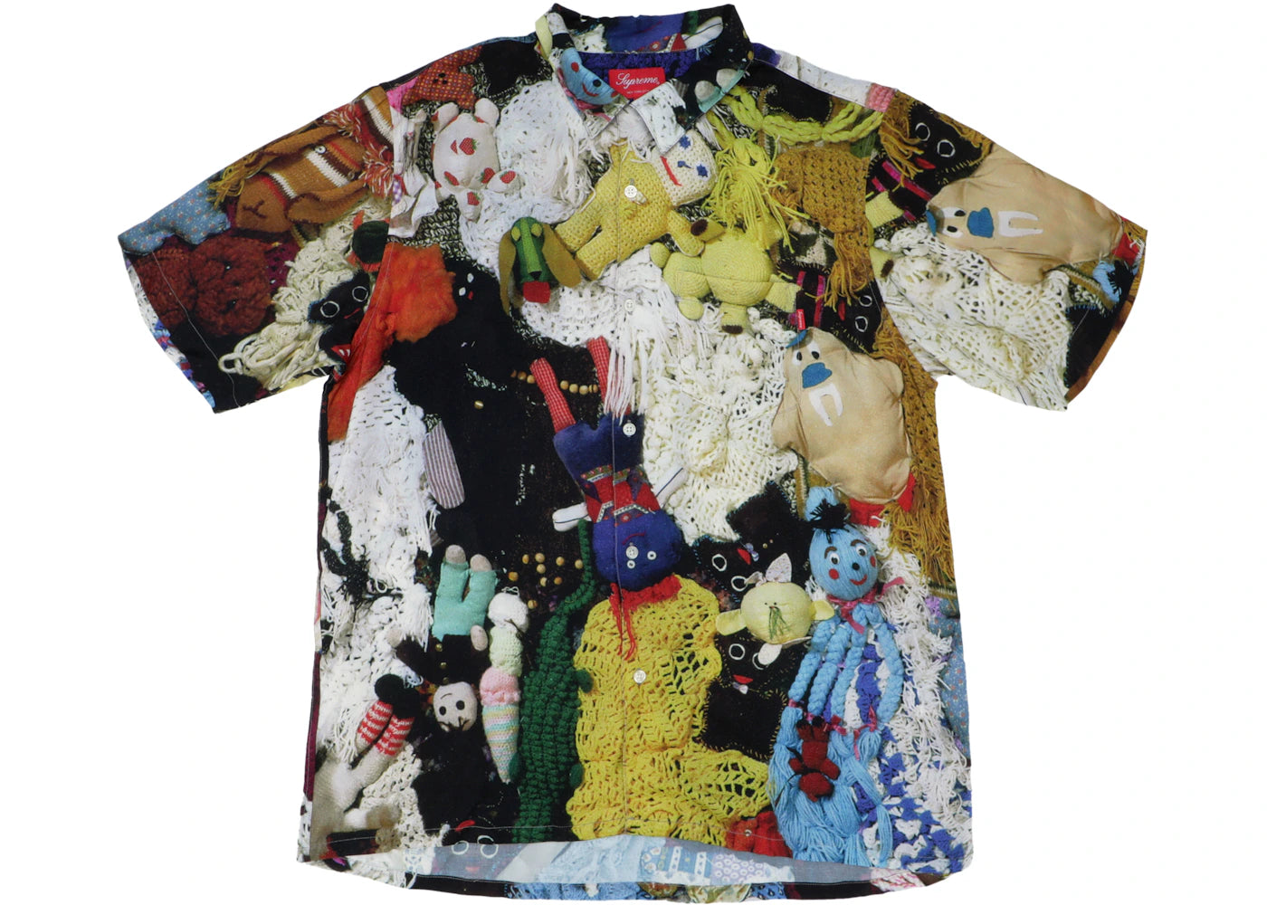 Supreme Mike Kelley More Love Hours Than Can Ever Be Repaid Rayon Shirt Multicolor