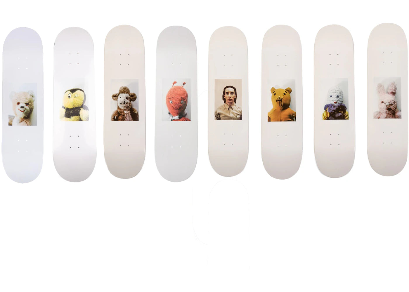 Supreme Mike Kelly Supreme Ahhyouth! Skateboard Deck Multi Set