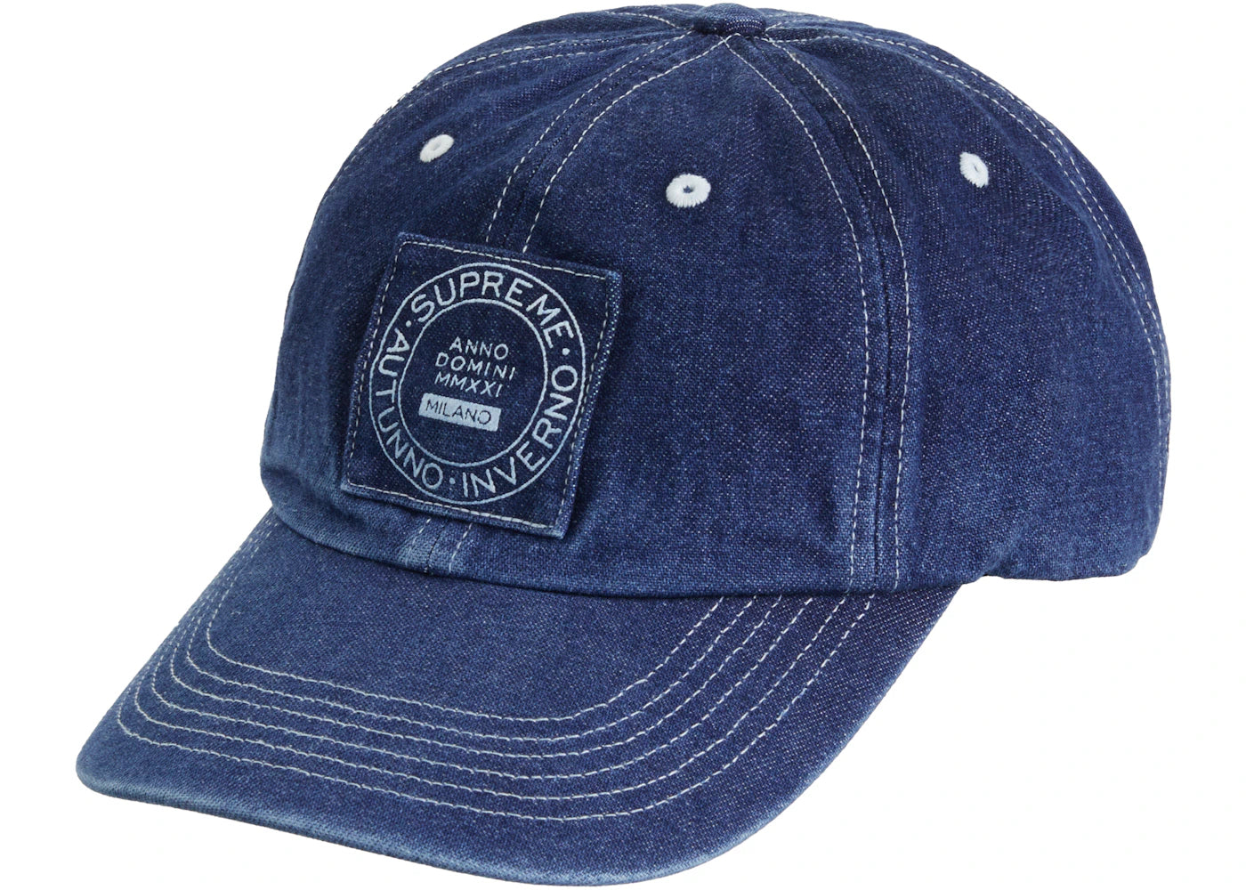 Supreme Milano Patch 6-Panel Denim