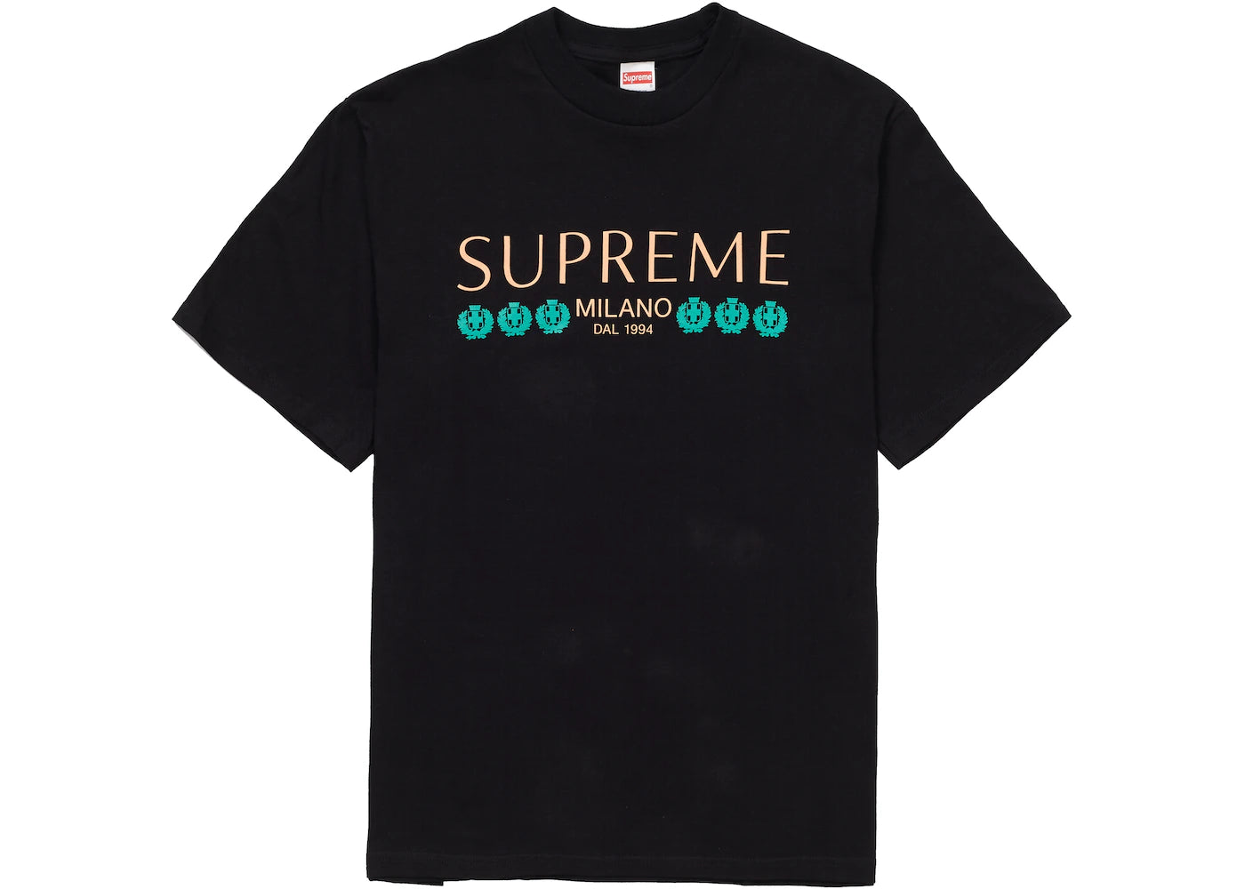 Supreme Milano Tee Black