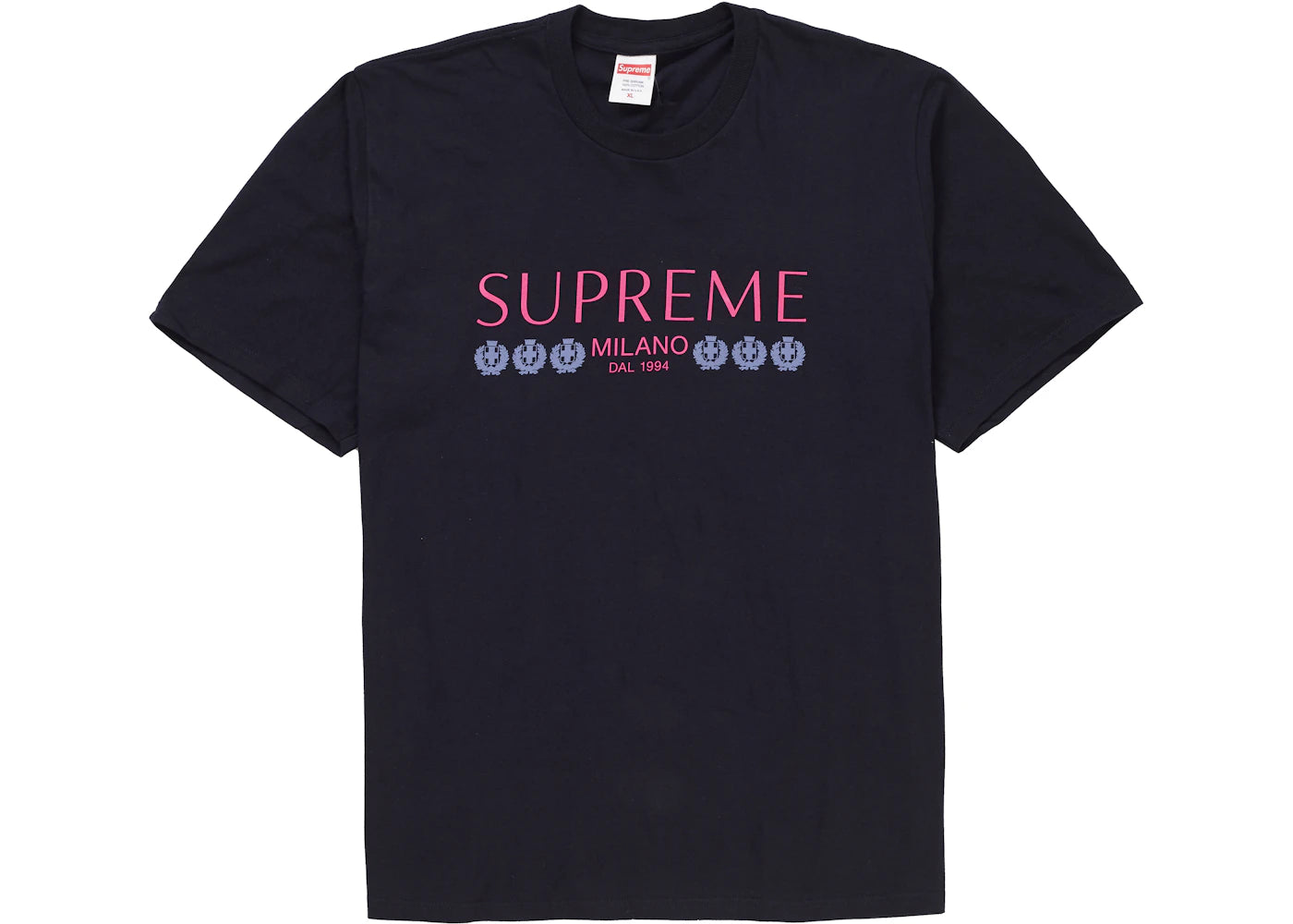 Supreme Milano Tee Navy