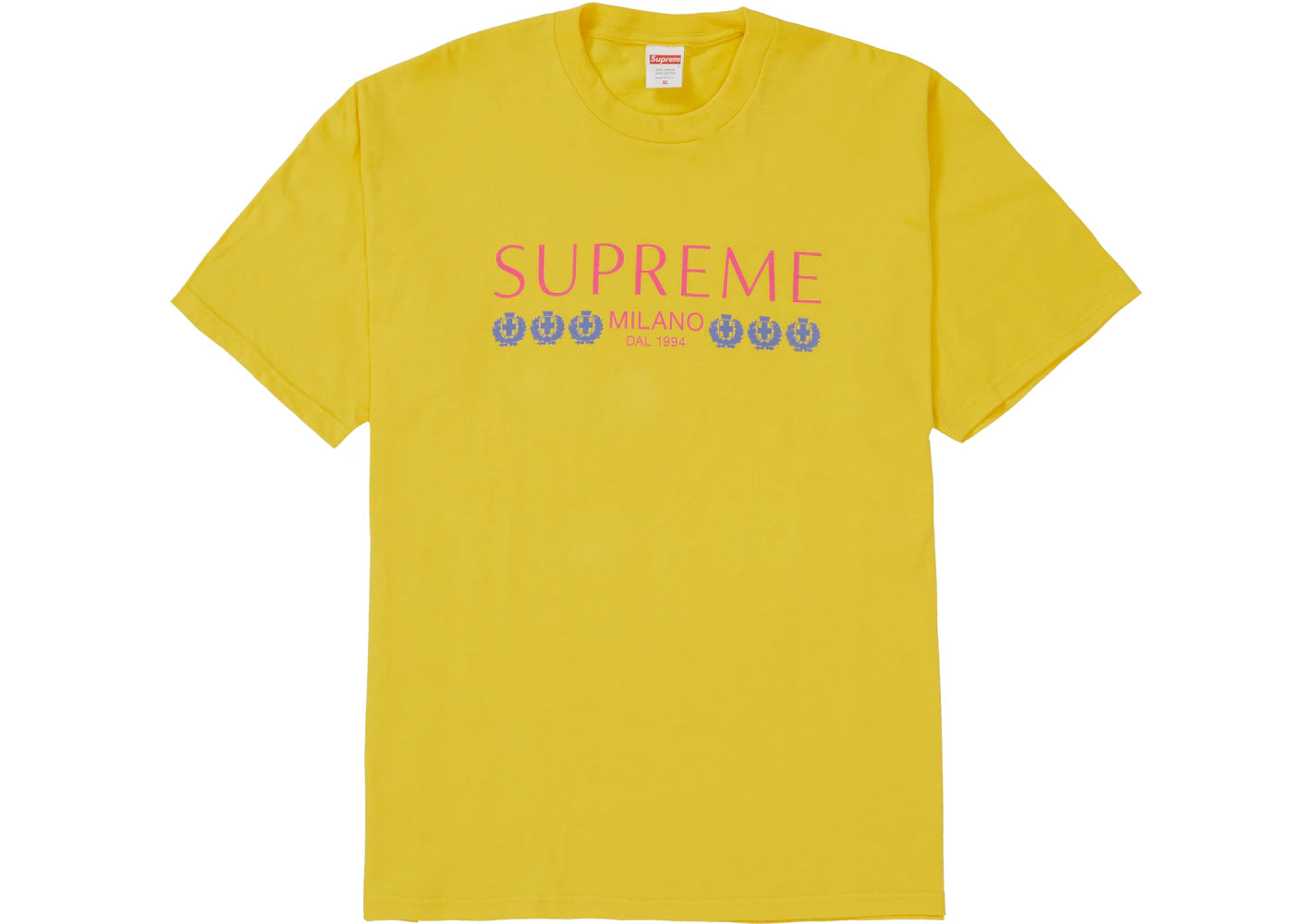 Supreme Milano Tee Yellow