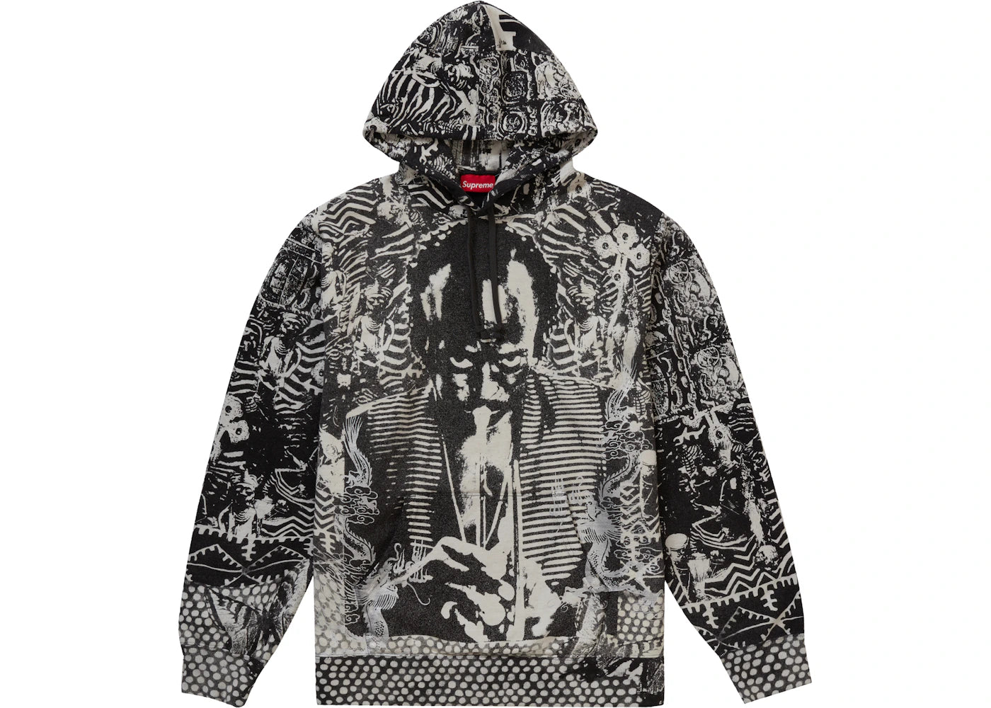Supreme Miles Davis Hooded Sweatshirt Black