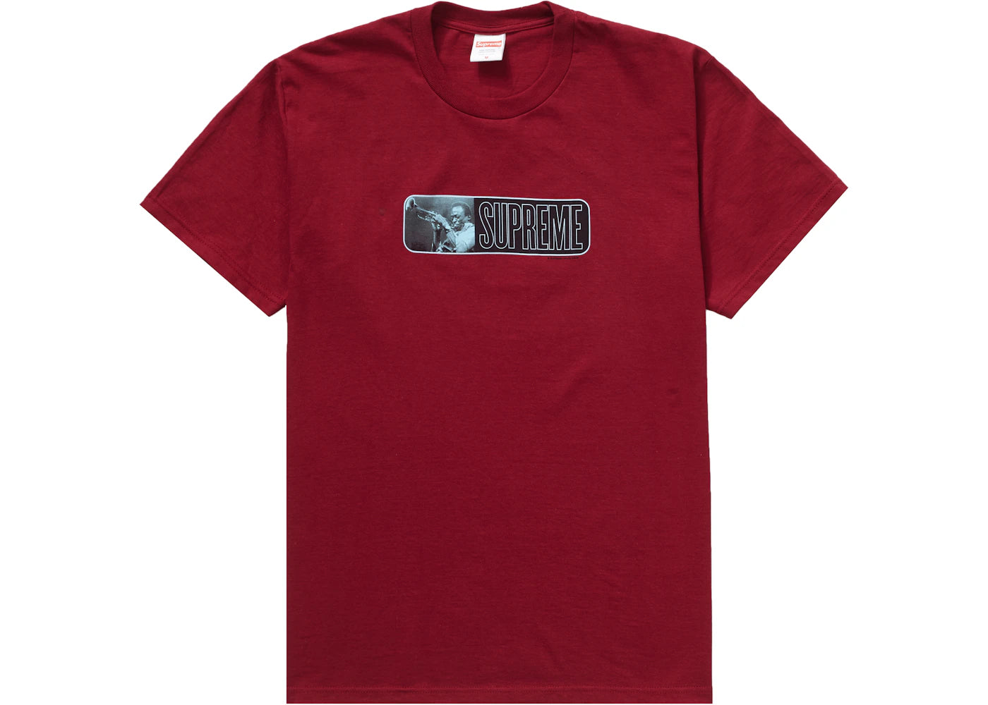 Supreme Miles Davis Tee Cardinal