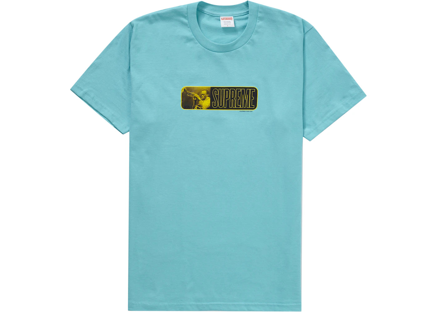 Supreme Miles Davis Tee Light Teal