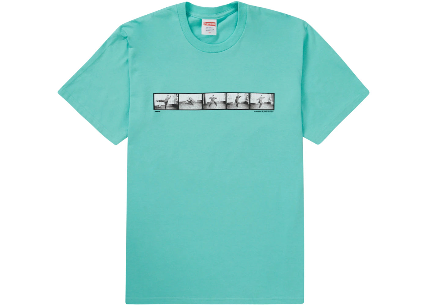 Supreme Milford Graves Tee Teal