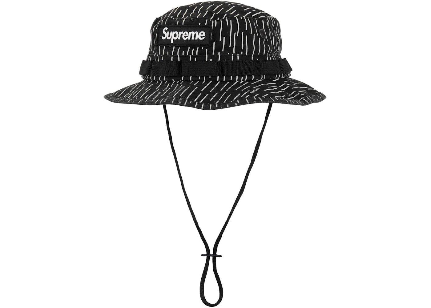 Supreme Military Boonie (FW24) Black Raindrop