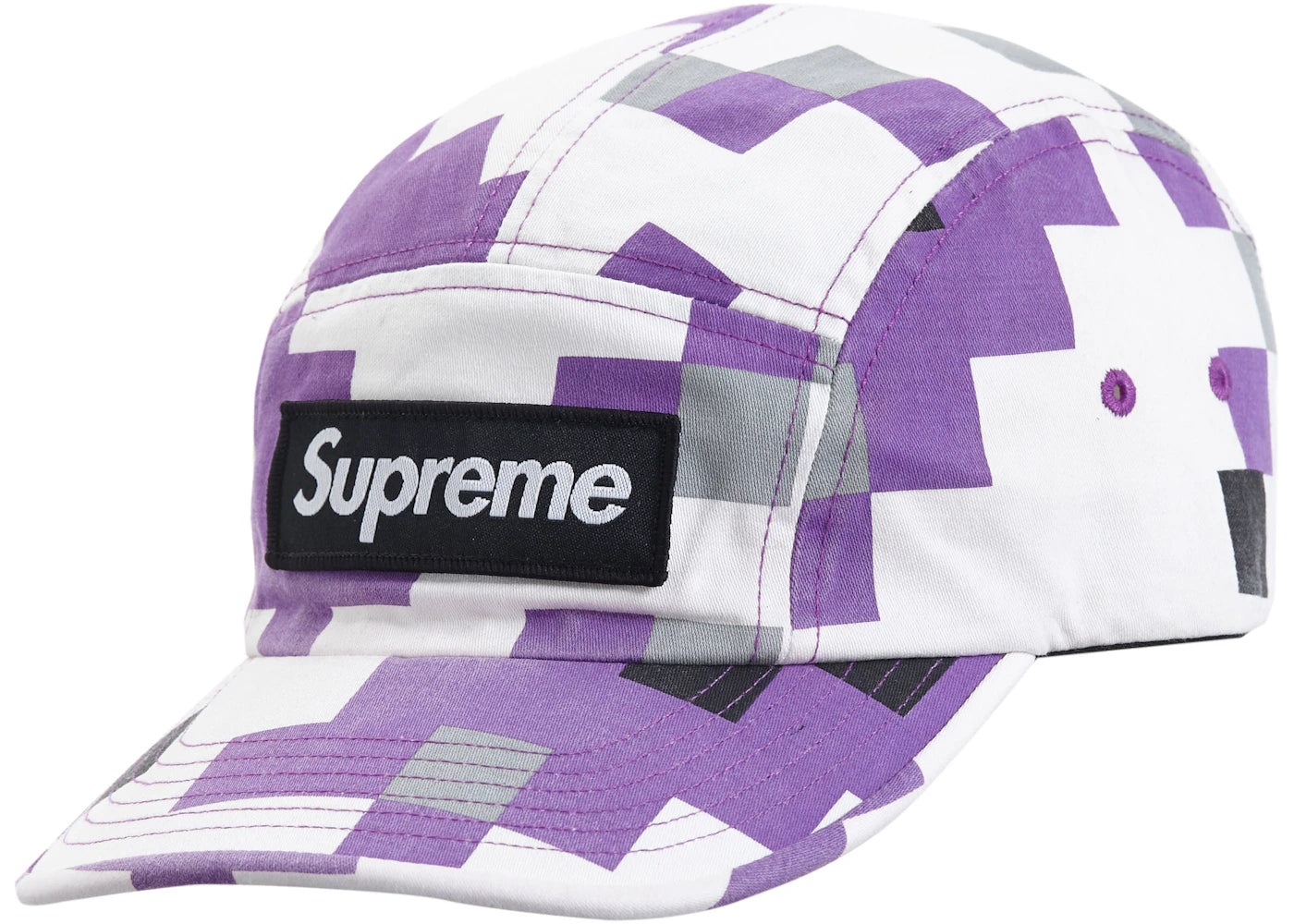 Supreme Military Camp Cap (FW20) Purple Digi Camo