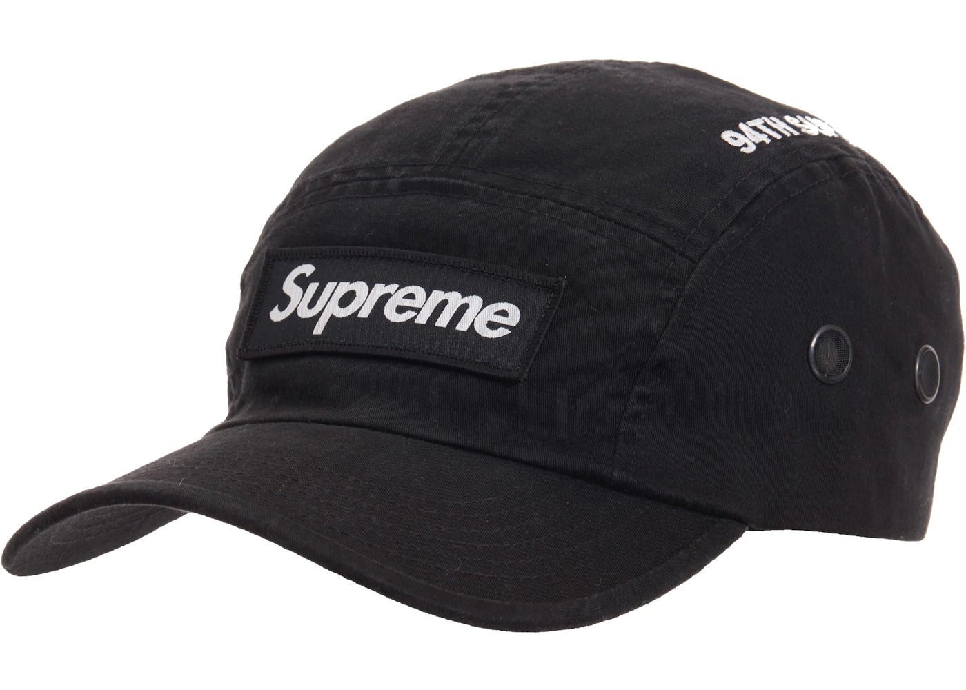 Supreme Military Camp Cap Cap (FW21) Black