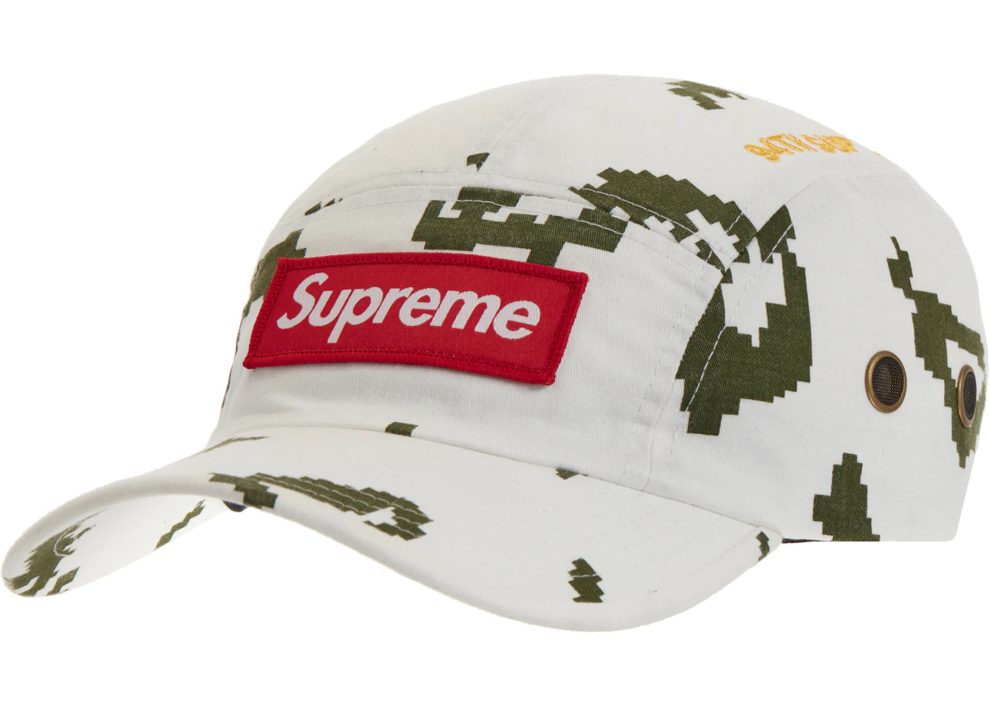 Supreme Military Camp Cap Cap (FW21) White Russian Camo