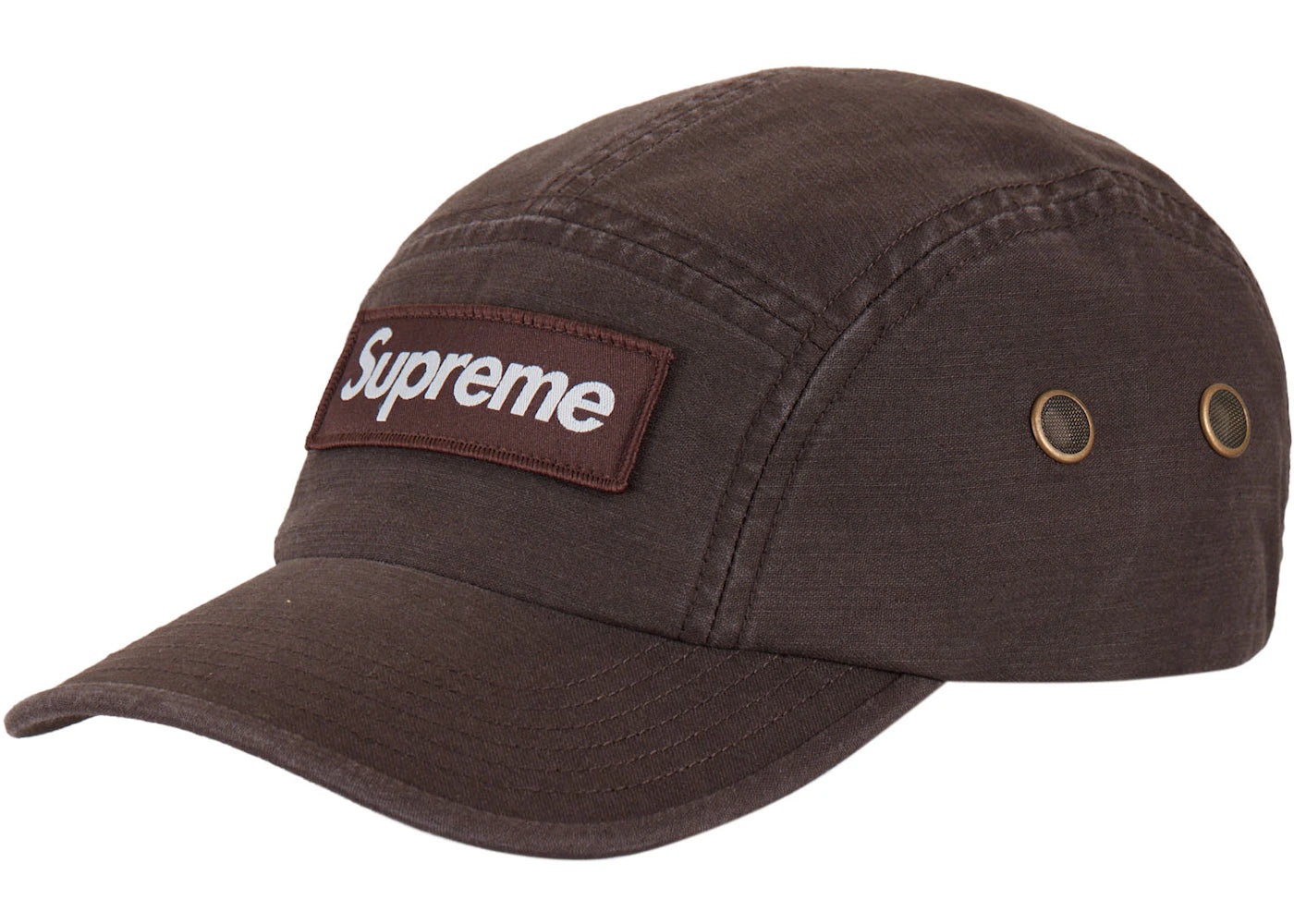 Supreme Military Camp Cap (FW22) Brown
