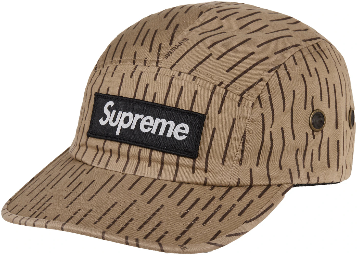 Supreme Military Camp Cap (FW24) Tan Raindrop