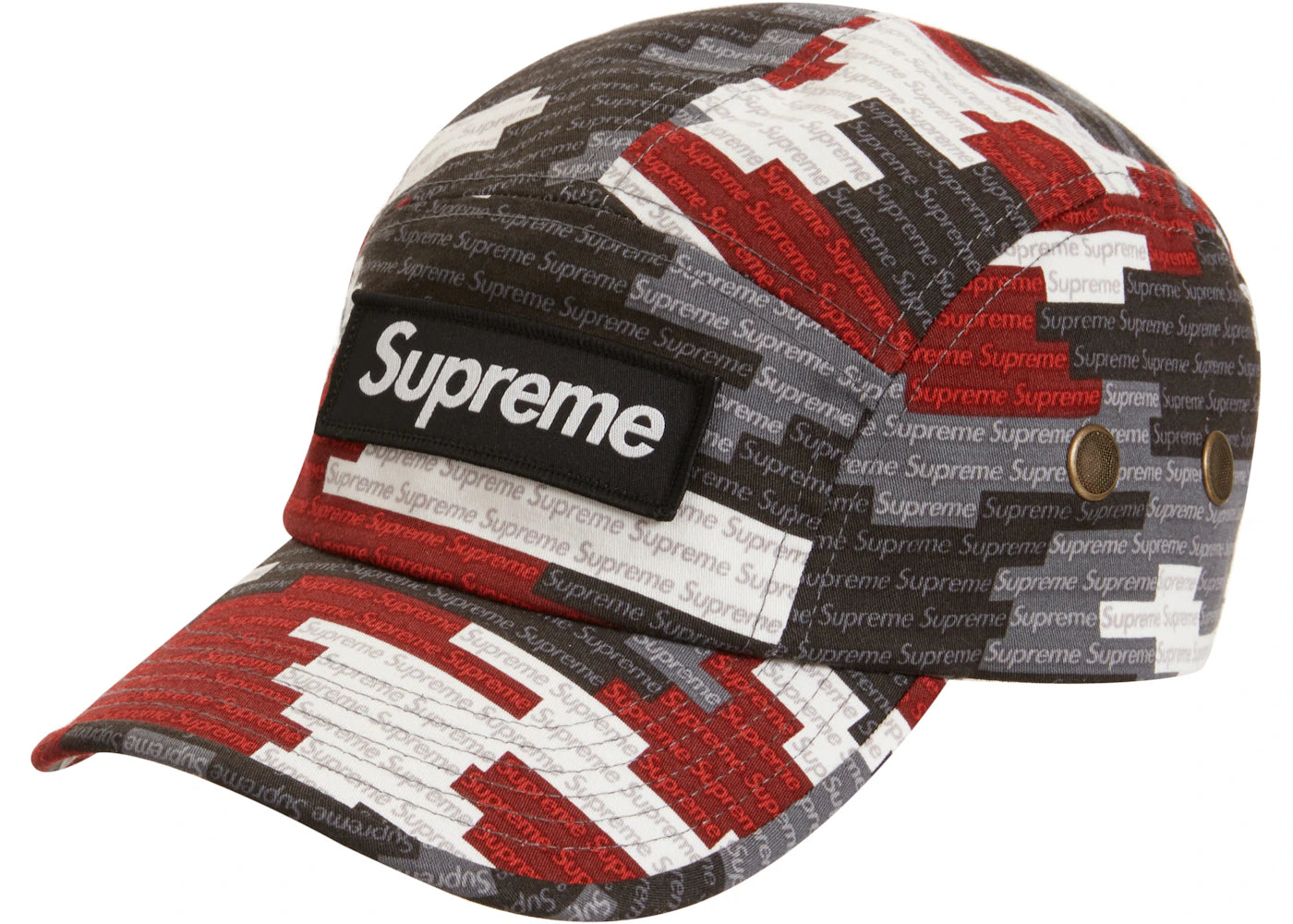 Supreme Military Camp Cap Red Camo