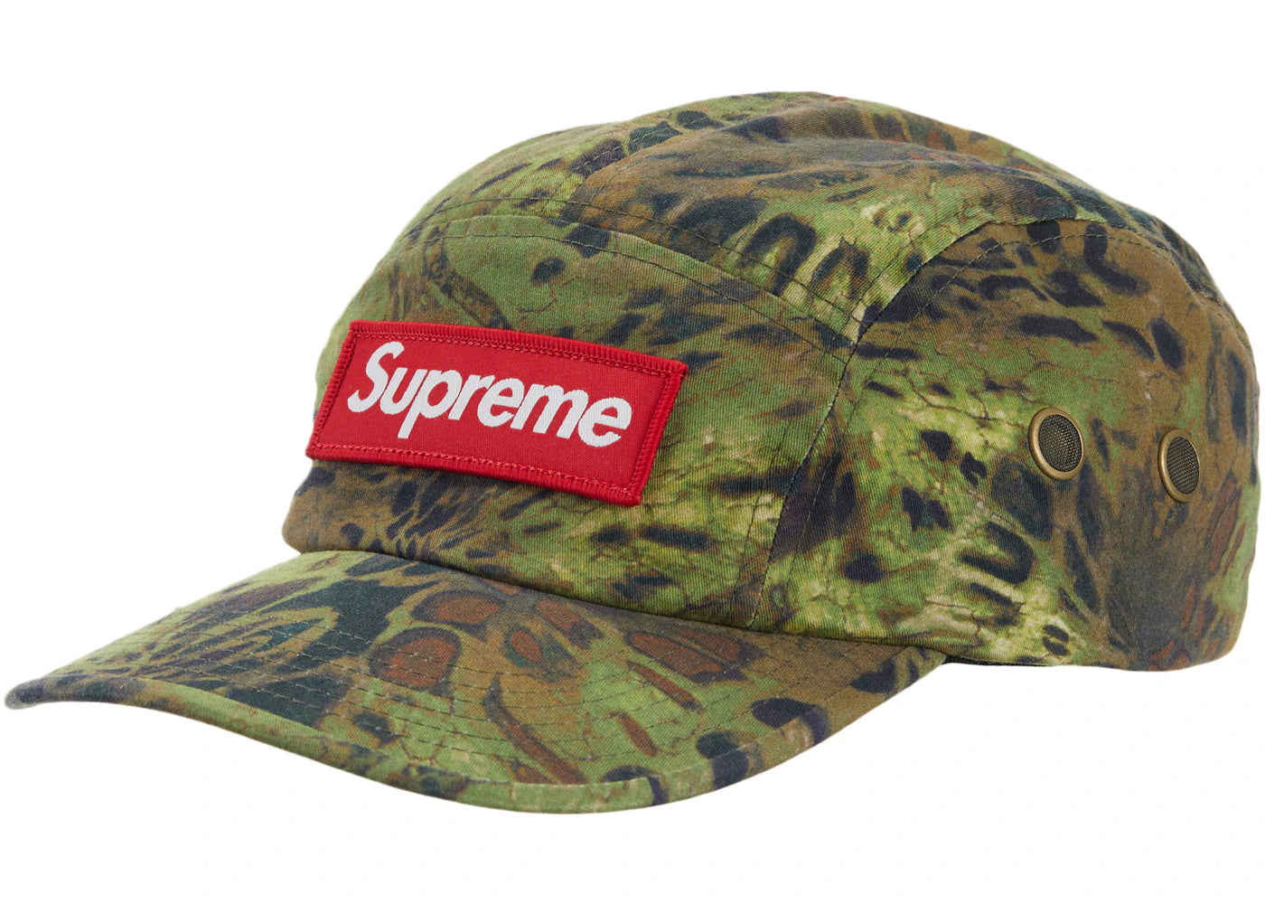 Supreme Military Camp Cap (SS22) Olive Prym1 Camo