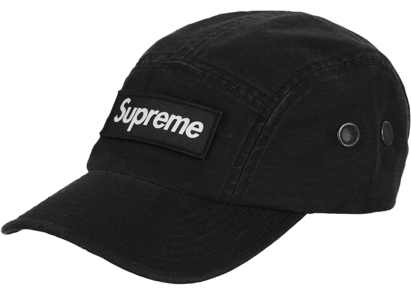 Supreme Military Camp Cap (SS23) Black