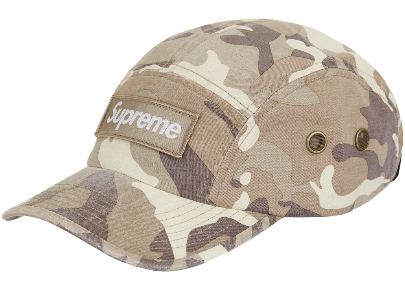 Supreme Military Camp Cap (SS23) Stone Camo