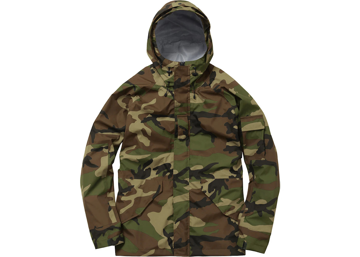 Supreme Military Taped Seam Jacket Green Camo