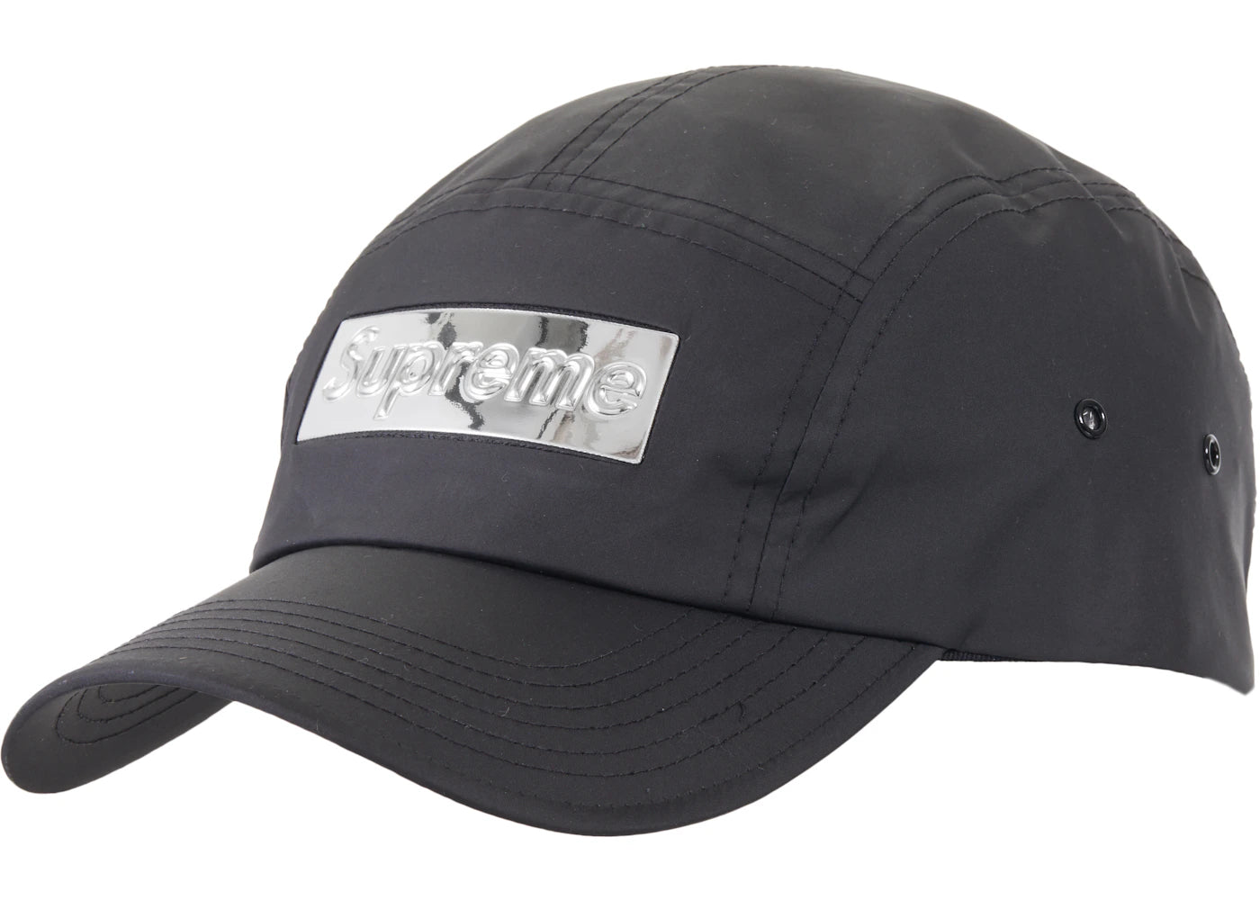 Supreme Mirror Camp Cap Black