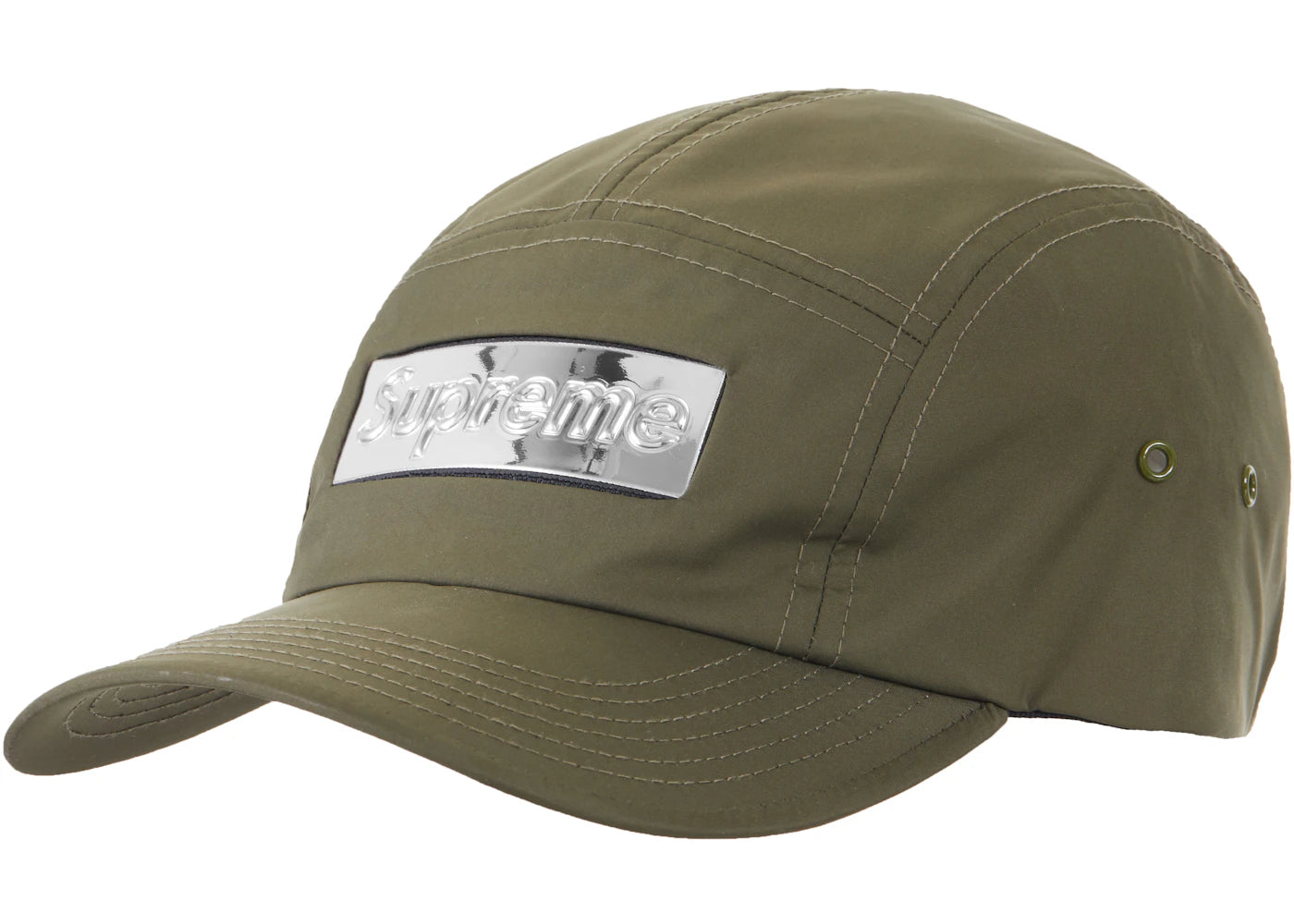 Supreme Mirror Camp Cap Olive