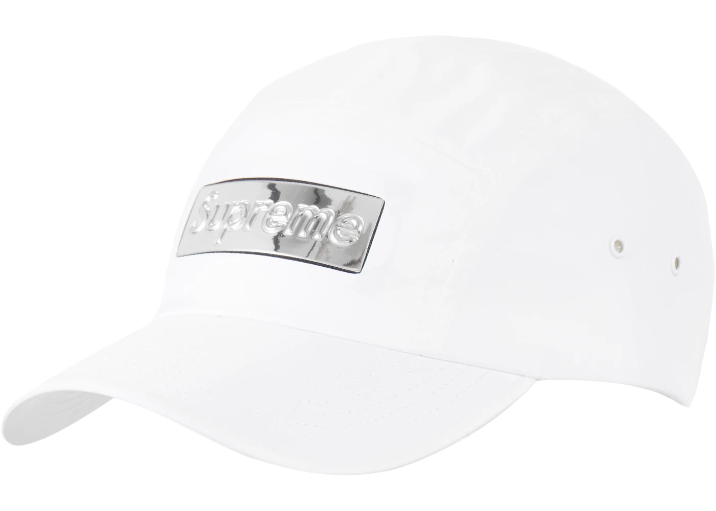 Supreme Mirror Camp Cap White