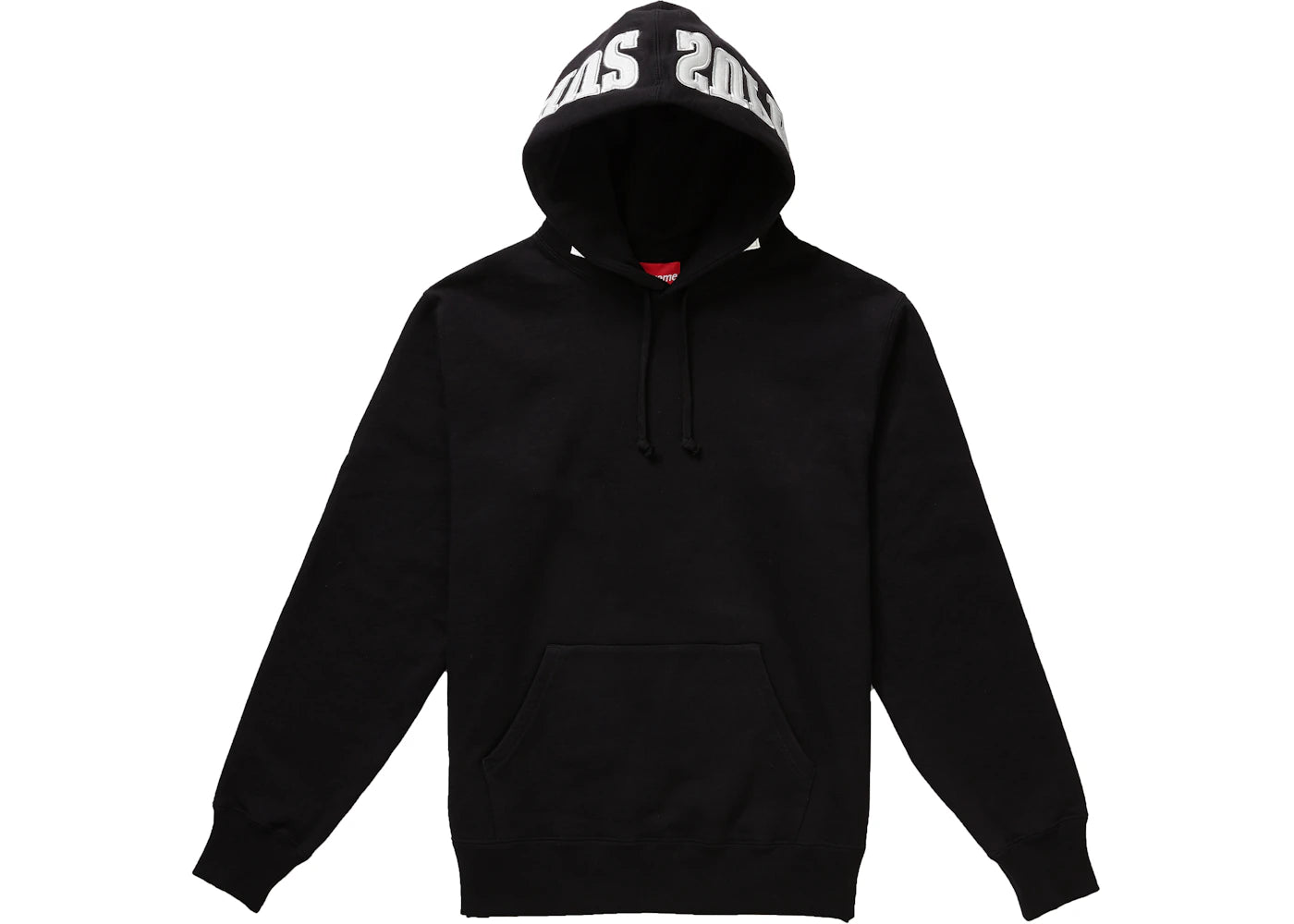 Supreme Mirrored Logo Hooded Sweatshirt (FW19) Black