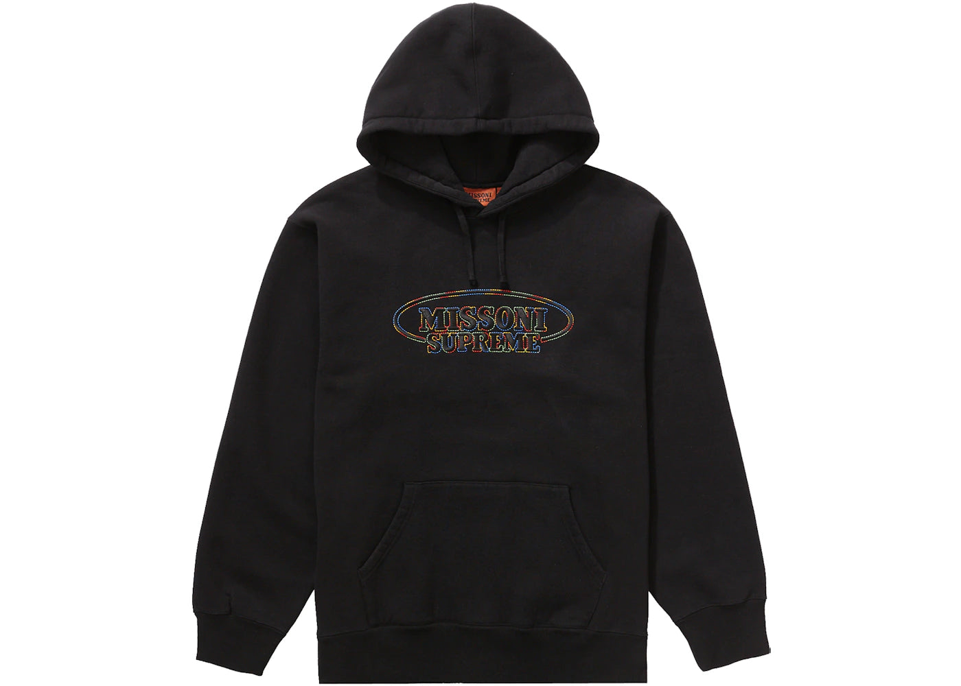 Supreme Missoni Hooded Sweatshirt Black