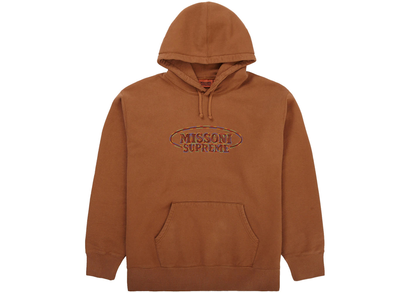 Supreme Missoni Hooded Sweatshirt Brown