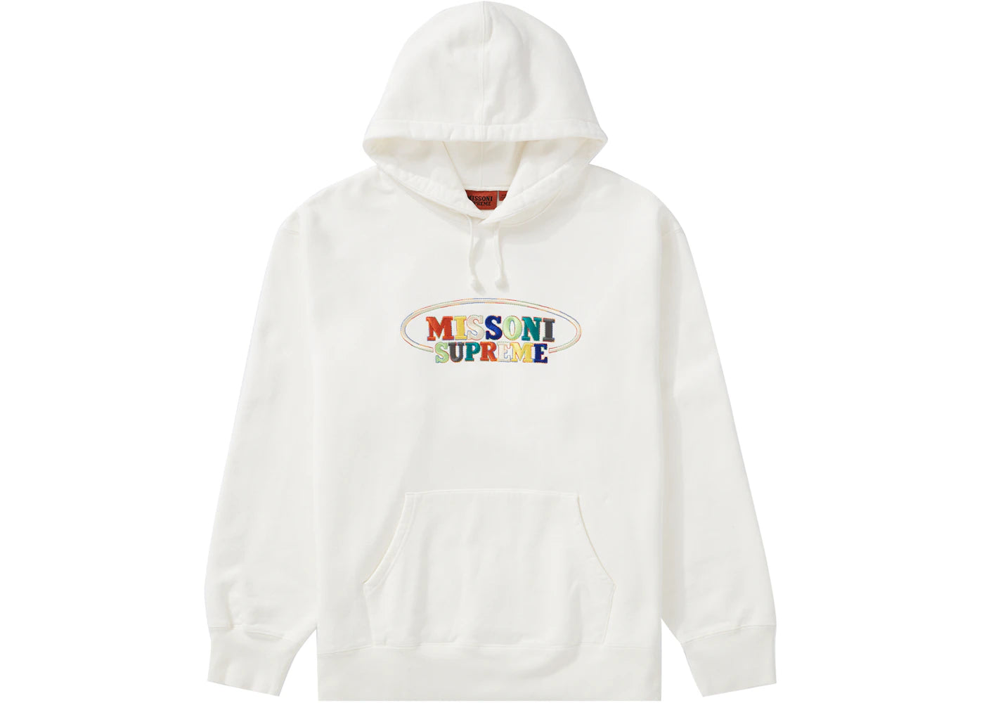 Supreme Missoni Hooded Sweatshirt White