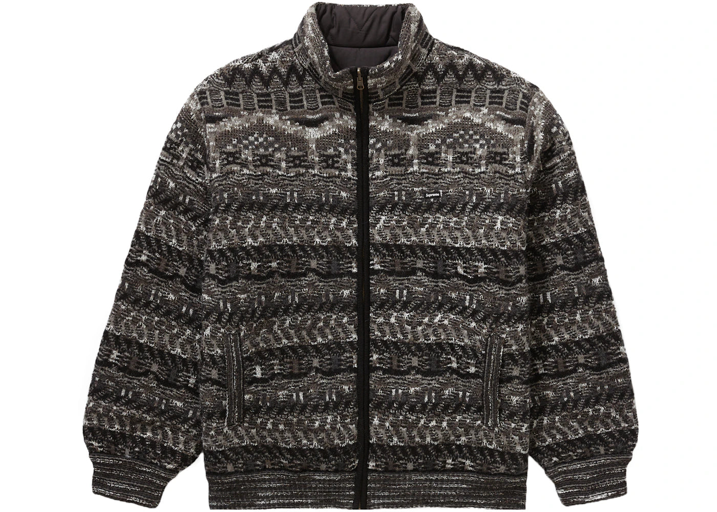 Supreme Missoni Reversible Knit Jacket Black