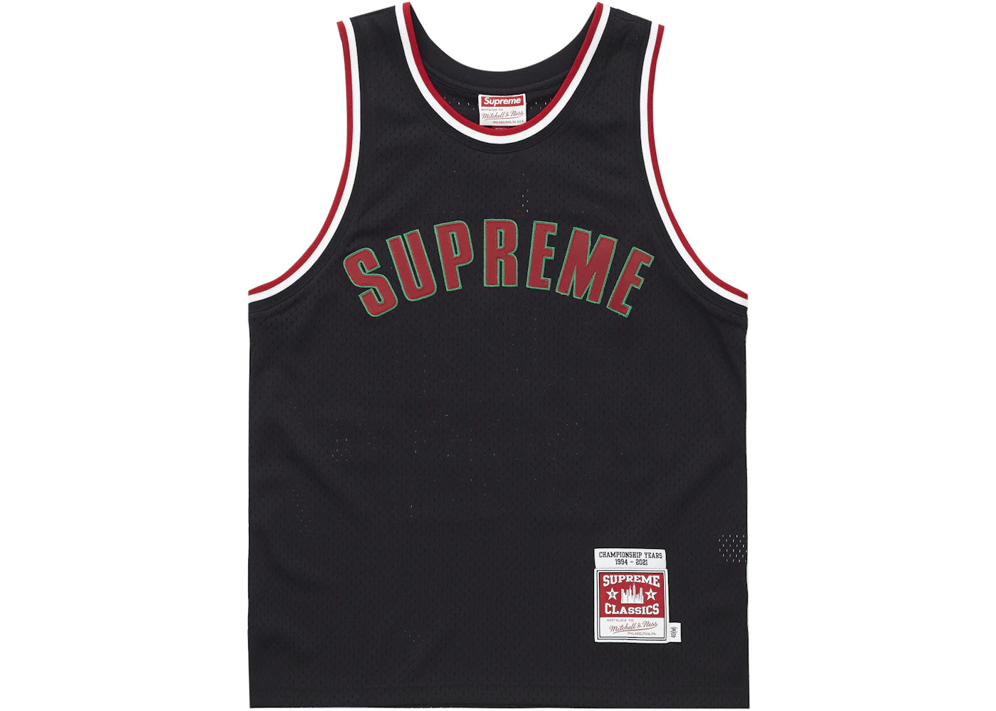 Supreme Mitchell & Ness Basketball Jersey Black