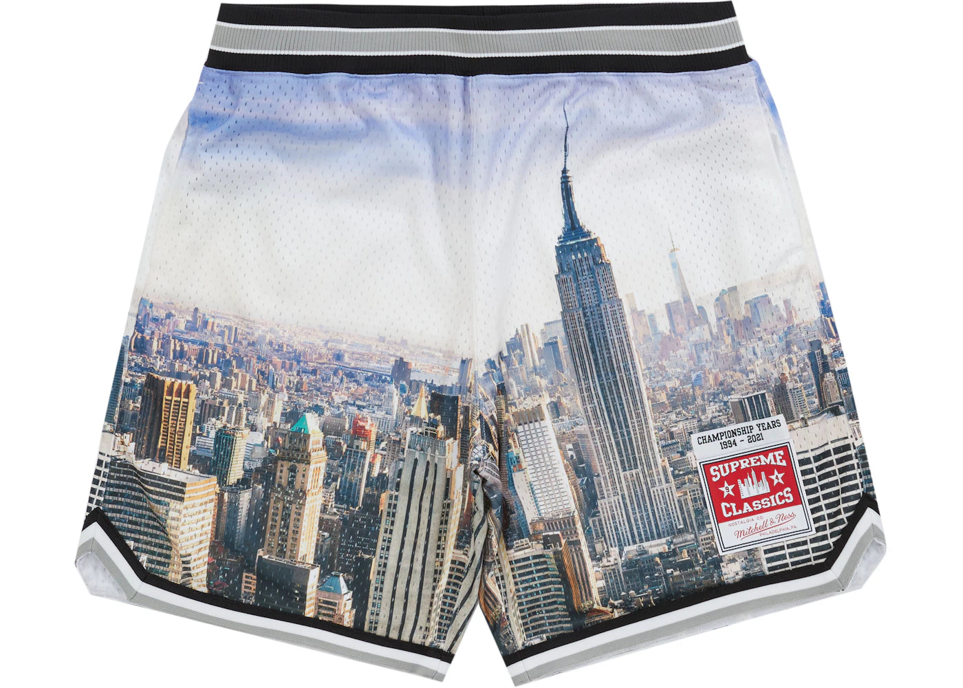 Supreme Mitchell & Ness Basketball Short Skyline