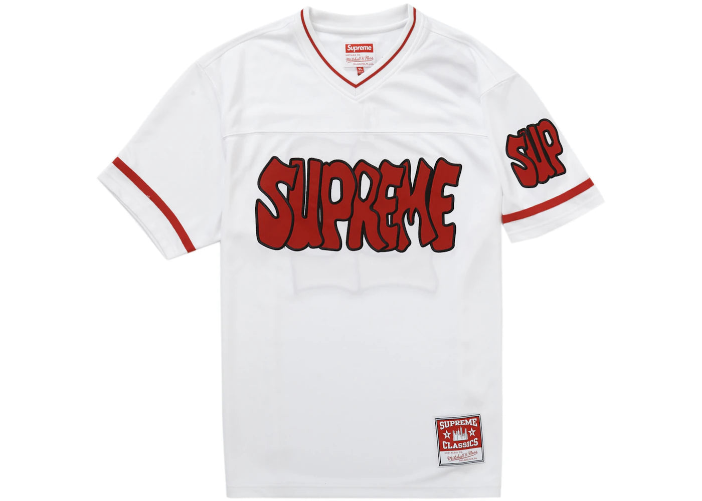 Supreme Mitchell & Ness Football Jersey White