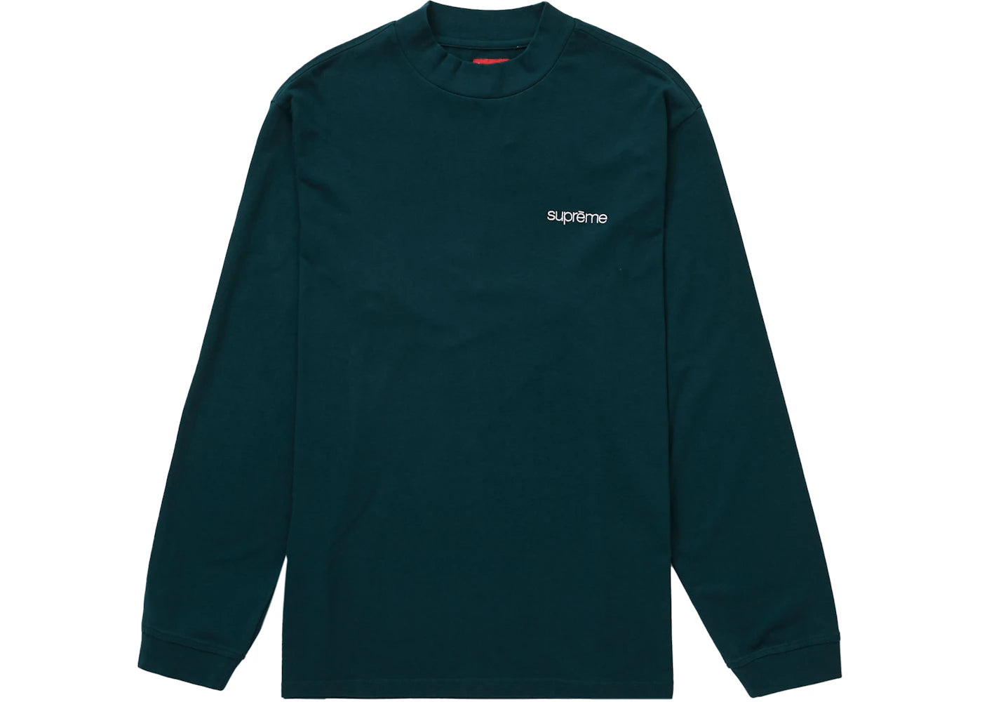 Supreme Mock Neck L/S Top Dark Green
