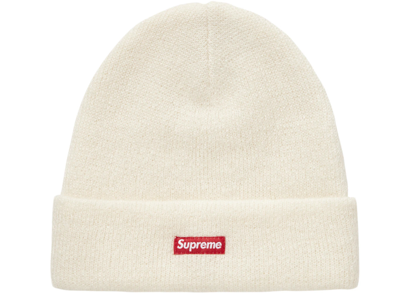 Supreme Mohair Beanie (FW18) Natural