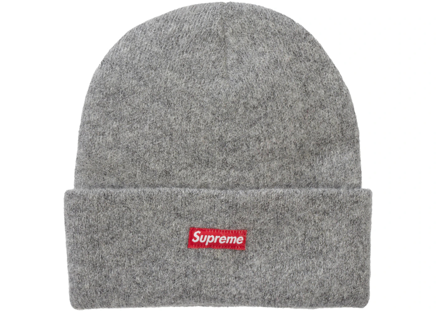 Supreme Mohair Beanie (FW23) Heather Grey