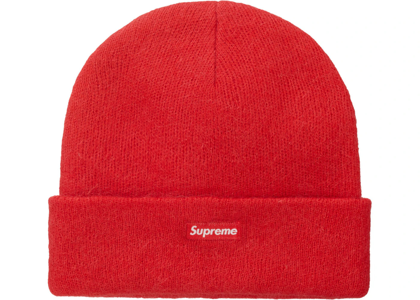 Supreme Mohair Beanie (FW23) Red