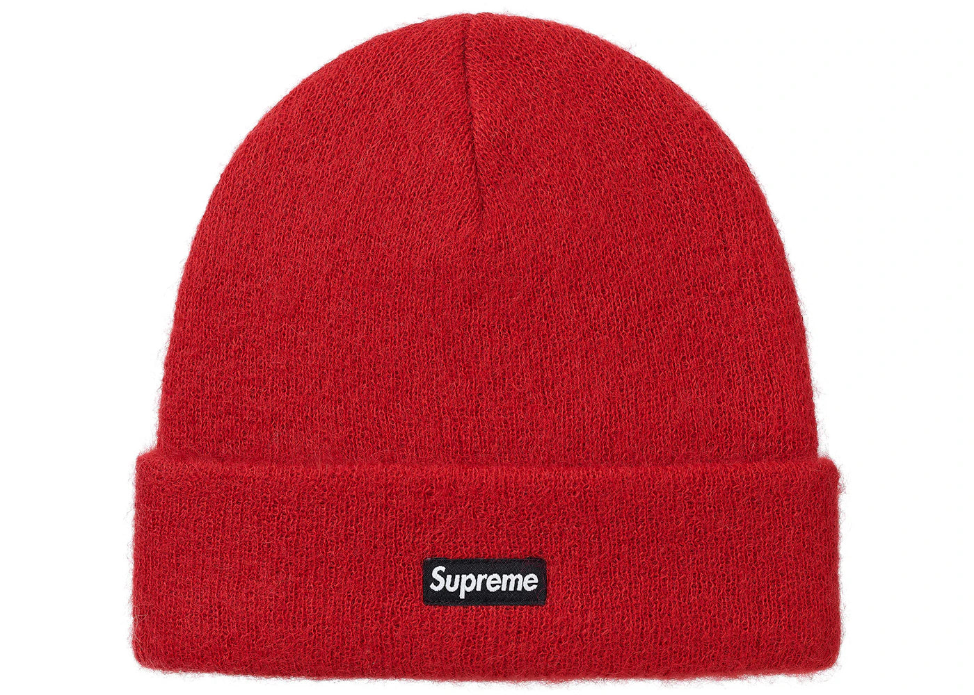 Supreme Mohair Beanie (FW17) Red