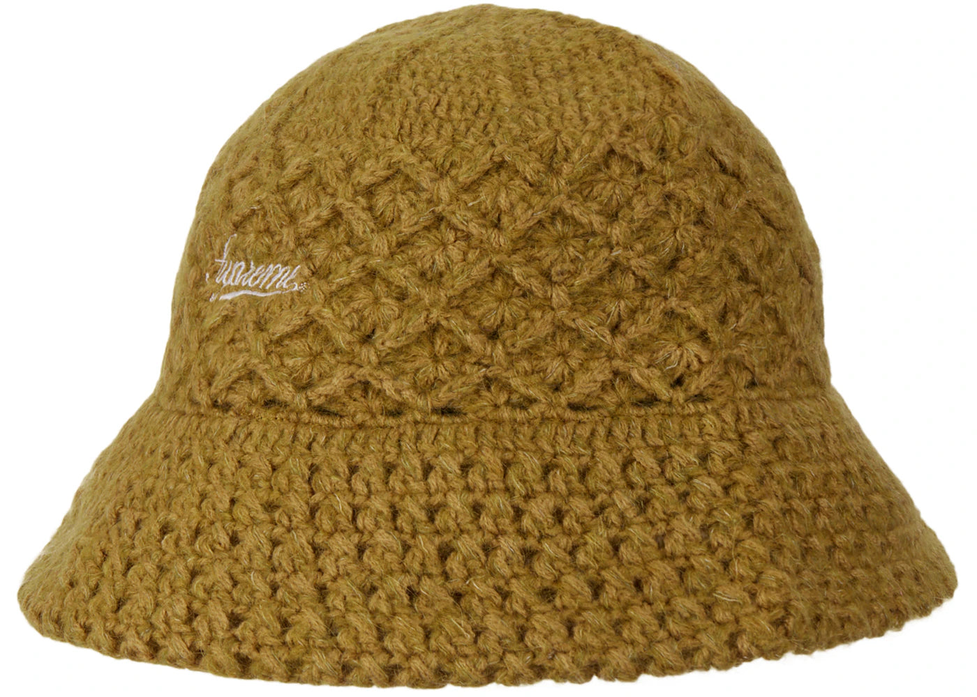 Supreme Mohair Crochet Crusher Acid Green