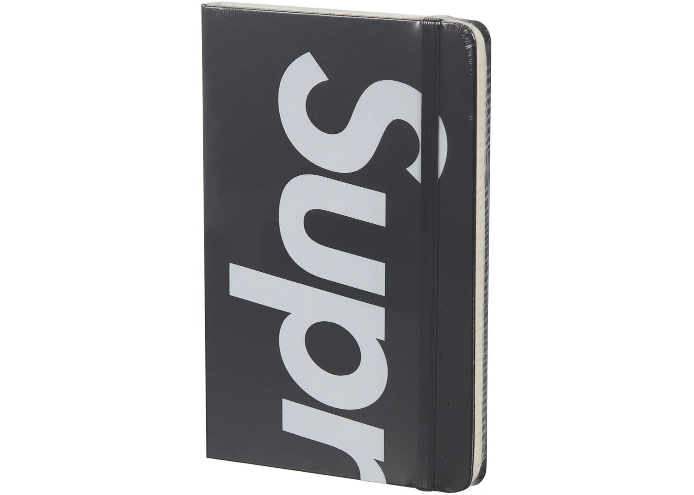 Supreme Moleskin Notebook Large Black