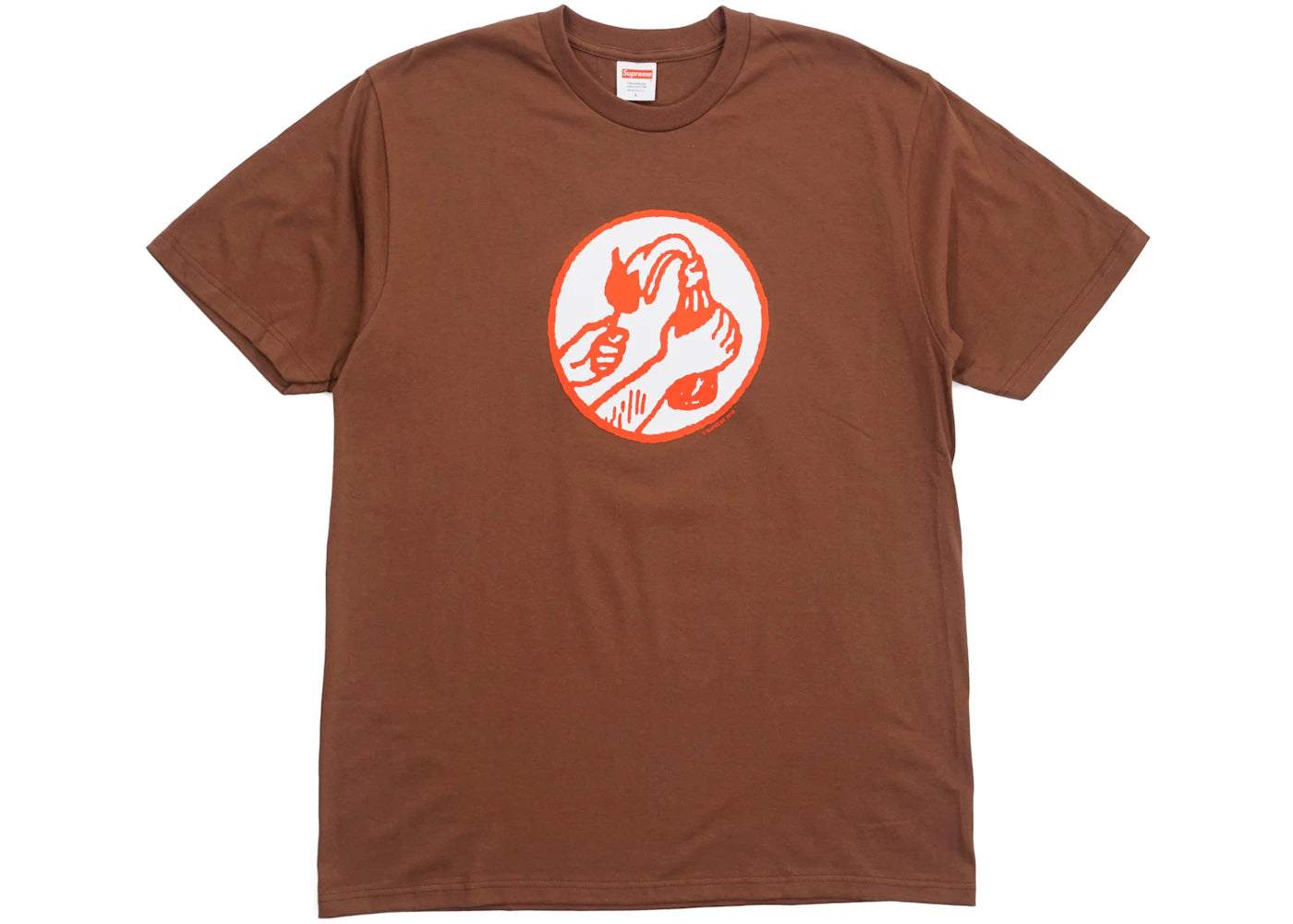 Supreme Molotov Tee Brown