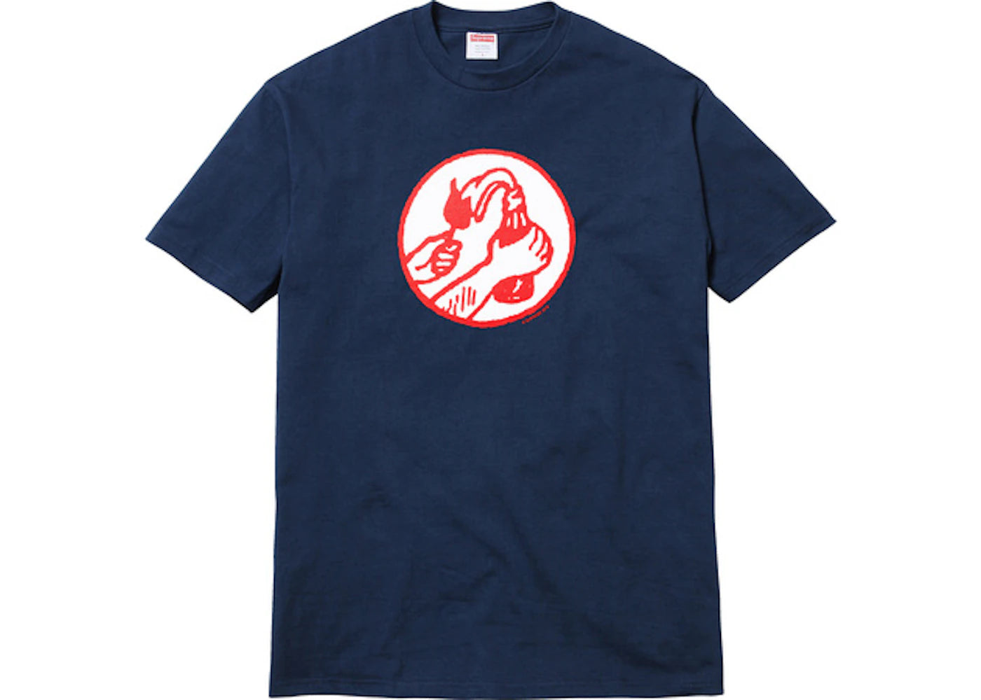 Supreme Molotov Tee Navy