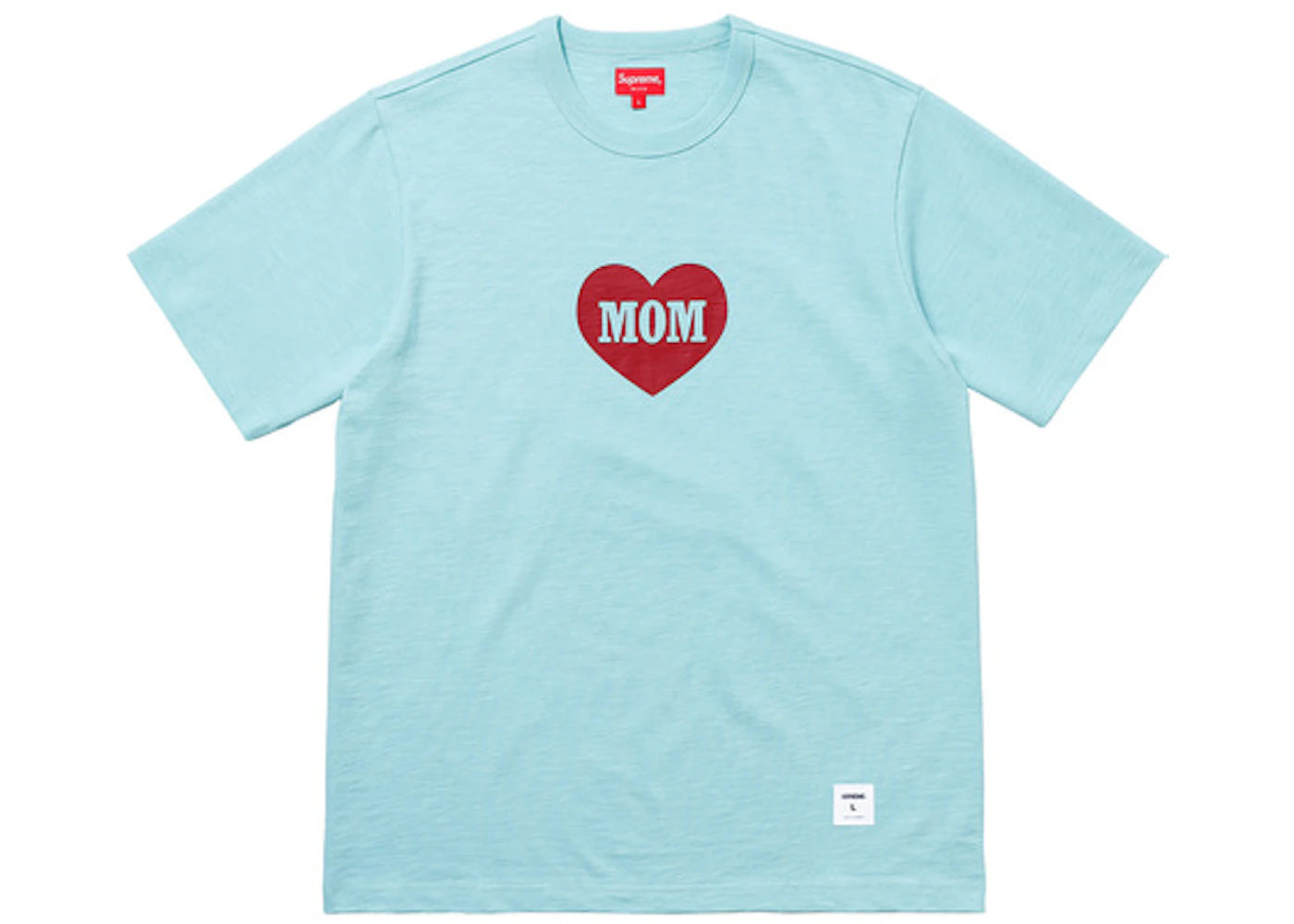 Supreme Mom SS Top Light Blue