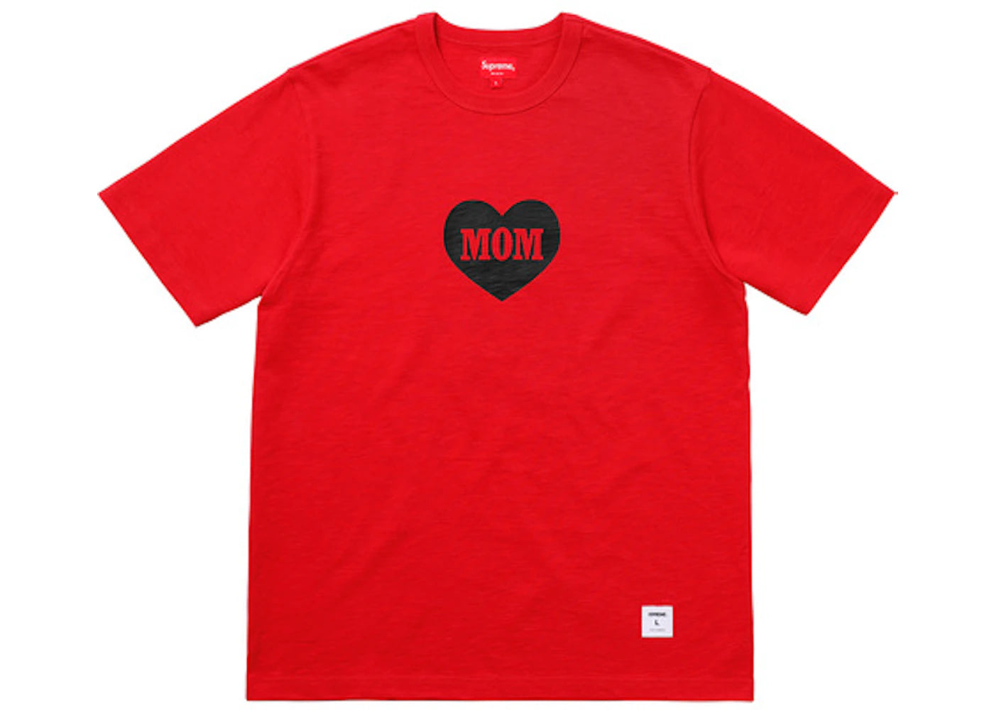 Supreme Mom SS Top Red