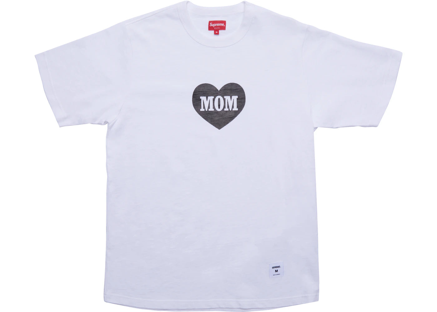 Supreme Mom SS Top White