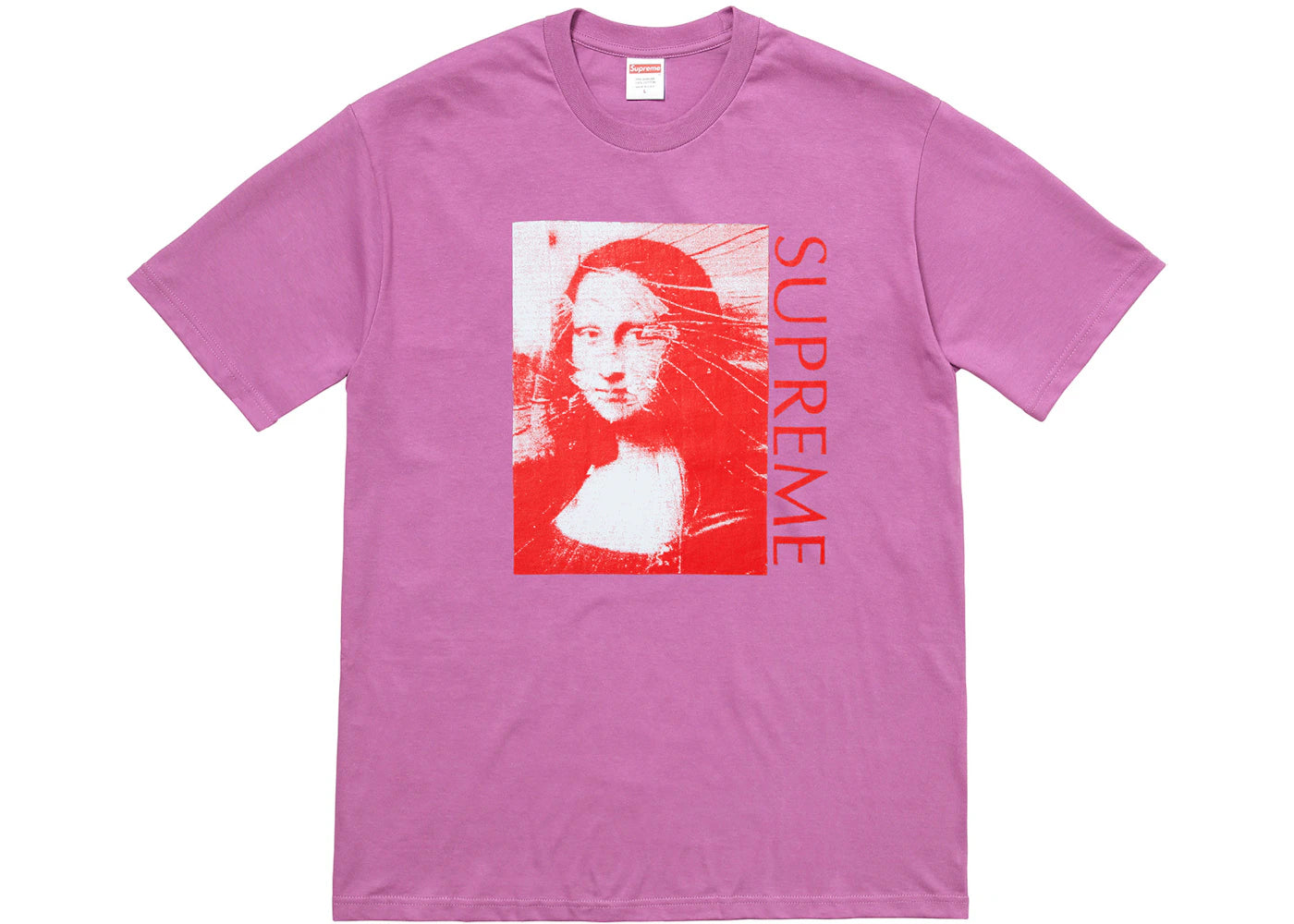 Supreme Mona Lisa Tee Light Purple