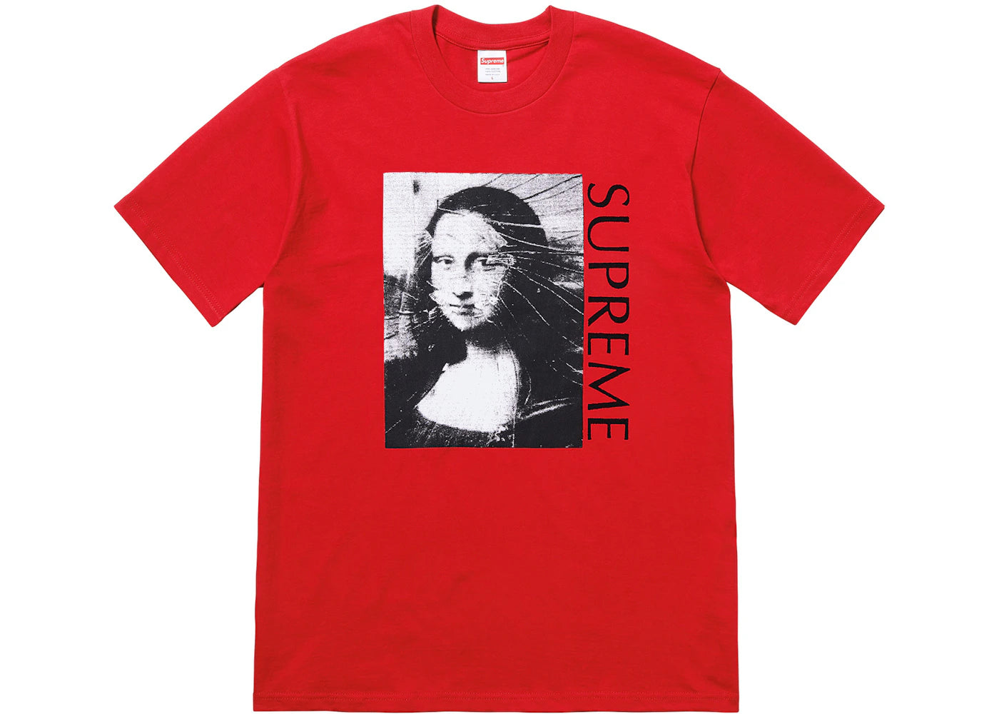 Supreme Mona Lisa Tee Red